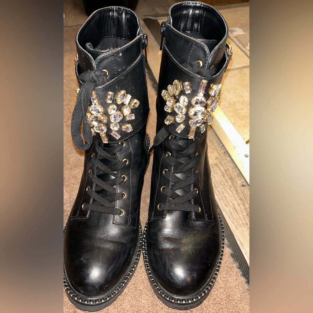 Kurt Geiger Stoop Buckle Boots 40.5